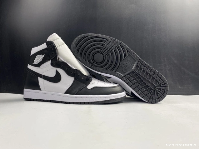 Cheap Husky White Air 1 Black (2014) Retro Jordan 555088-010 0820